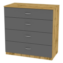 Комод K-93x45x45-1(ДВ-Графит)