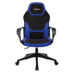 Кресло компьютерное BRABIX Alpha GM-018 Черное/синее