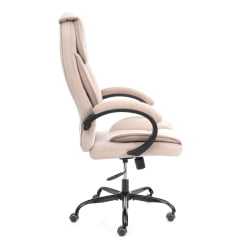 Кресло руководителя OREON metalBL велюр, бежевый, 7