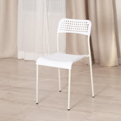 Стул для кухни ADDE (mod. C-049) металл/пластик, 39 х 49 х 78 см, White(белый) разборный