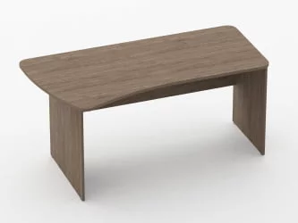 Стол эргономичный Glassy 1.12.16Л Дуб Верцаска