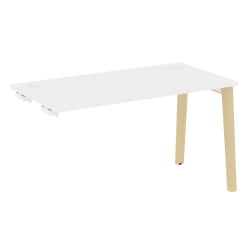 Стол-приставка с опорным элементом ОНИКС ВООД ОВ.СПР-3.7 Белый Бриллиант/Светлый / ONIX WOOD OW.SPR-3.7