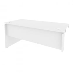 Стол-приставка левый к опорным элементам ОНИКС О.СПР-4.7Л Белый Бриллиант / ONIX O.SPR-4.7L