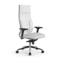 Кресло руководителя Мetta L 1m 46/4D Infinity Easy Clean (MPES) Комплект 2 Белое