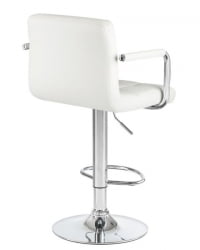 Стул барный ДОБРИН КРУГЕР АРМ (белый) 2 шт / DOBRIN KRUGER ARM