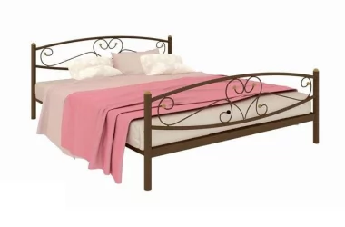 Кровать Каролина Plus 1200х1900 Коричневая Кровать Каролина Plus 1200х1900 Коричневая