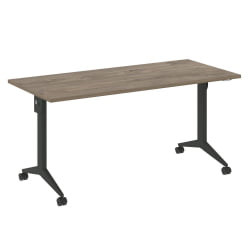 Стол складной мобильный КС-Пулл КС.М-4.7 Тиквуд Темный/Антрацит / X-Pull X.M-4.7