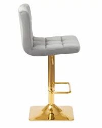 Стул барный DOBRIN GOLDIE Серый велюр MJ9-75