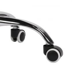 Кресло CROMEX (КРОМЕКС) Debut CH-697 ХРОМ сетка/ткань TW черное