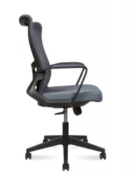 Кресло офисное WAVE LB M3-M(BLACK) Серый
