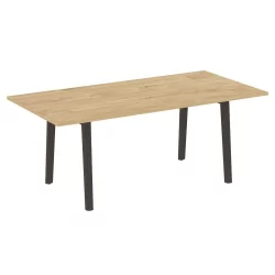 Стол переговорный ОНИКС ВООД ОВ.ПРГ-19 Тиквуд Светлый/Темный / ONIX WOOD OW.PRG-19