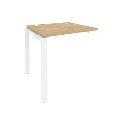 Наборный элемент рабочей станции на П-образном м/к ONIX O.MP-1.NRS-0.7 Тиквуд Светлый/Белый