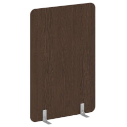 Перегородки на металлических опорах на фетровых подпятниках Р-лине ДП.Ф-120-180 Венге Цаво / R-line DP.F-120-180