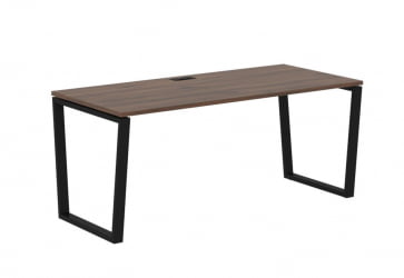 Стол письменный EDIS EVST 1780 Дуб Денвер темный Черный