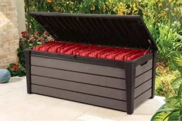 Сундук классический BRUSHWOOD STORAGE BOX 455 L  Коричневый-графит