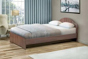 Кровать на уголках №3 1200*2000 Ясень Шимо светлый