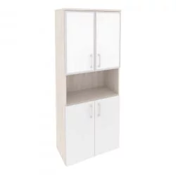 Шкаф высокий широкий ONIX O.ST-1.4R white Денвер Светлый/Белый Шкаф высокий широкий ONIX O.ST-1.4R white Денвер Светлый/Белый