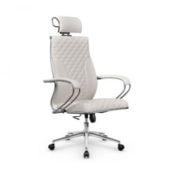 Кресло руководителя Metta L 2c 44C/K116 Infinity Easy Clean (MPES) Комплект 9 Белое