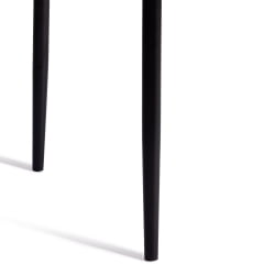 Металлический стул VERTER (mod. BC577-DC) металл, флок, 41 х 52 х 95 см, Beige (бежевый) HLR8 / черный