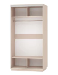 Шкаф-купе двухдверный Экспресс Хит Элемент 1200x2200h Дуб молочный Шкаф-купе двухдверный Экспресс Хит Элемент 1200x2200h Дуб молочный