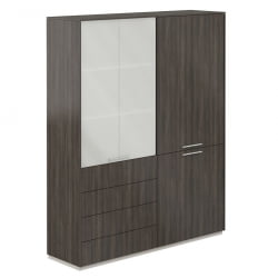 Шкаф высокий двойной Atlas NZ-0301+NZ-0312.BT.BT Бренсон Трюфель Шкаф высокий двойной Atlas NZ-0301+NZ-0312.BT.BT Бренсон Трюфель