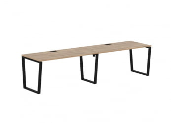 Бенч-система ЕДИС ЕВВСТ 3180 Дуб Денвер светлый Черный / EDIS EVWST