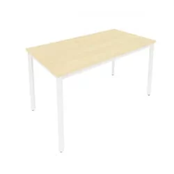 Стол письменный на металлокаркасе SLIM SYSTEM С.СП-5 Клен-Белый