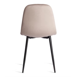 Стул для кухни BREEZE (mod. 4724) Велюр/металл , 44 х 53 х 87 см, Coffee (кофейный) HLR9 / черный