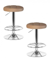 Табурет барный DOBRIN BRUNO (бежевый велюр (MJ9-10))