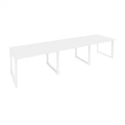 Стол переговорный (3 столешницы) ONIX O.MO-PRG-3.2 Белый Бриллиант