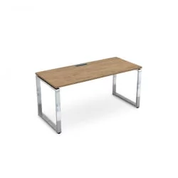 Стол рабочий, прямолинейный ГЛОСС ЛИНЕ НСР-О.004.1 Теаквоод / GLOSS LINE Teakwood