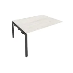 Проходной наборный элемент переговорного стола Метал Сйстем Б.ППРГ-4 Наварра/Антрацит / Metal System