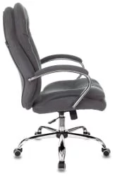 Кресло руководителя Бюрократ T-9950SL Fabric серый Alfa 44