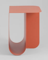 Журнальный столик Лауре металл красный / Laure