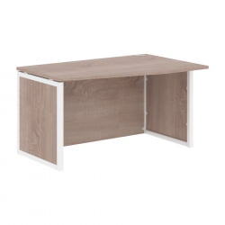 Стол письменный правый КСТЕН-КП КСКПCТ 149Х Р Дуб Сонома Белый / XTEN-QP XQPCT 149H R