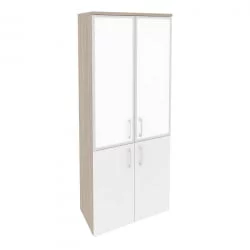 Шкаф высокий широкий ONIX O.ST-1.2R white Дуб Аттик/Белый Шкаф высокий широкий ONIX O.ST-1.2R white Дуб Аттик/Белый