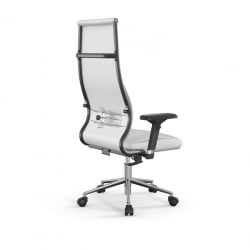 Кресло руководителя Мetta L 1m 46/4D Infinity Easy Clean (MPES) Комплект 8 Белое