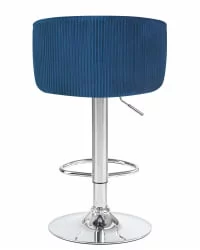 Стул барный ДОБРИН ДАРCЙ Синий велюр 1922-20 / DOBRIN DARCY