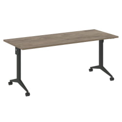 Стол складной мобильный КС-Пулл КС.М-5.7 Тиквуд Темный/Антрацит / X-Pull X.M-5.7