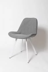 Стул К 21 white Серый (RS26\б) Стул К 21 white Серый (RS26\б)