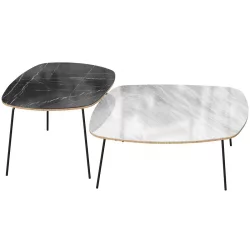 Стол журнальный Тип 2 низкий Статуарио Белый