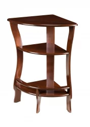 Этажерка угловая (Грейс) Молочный дуб