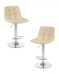 Стул барный ДОБРИН ТАИЛОР (кремовый) 2 шт / DOBRIN TAILOR