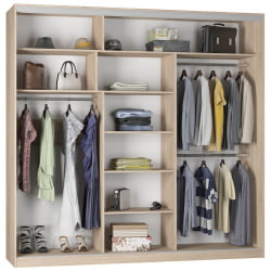 Шкаф-купе Б-230х235х60-3(ВД-Д9Д10Д9) / B-230х235х60-3(ВД-D9D10D9)