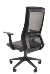 Офисное кресло CХАИРМАН 500 ЛТ (ЛТ) ЭКО Б/П экокожа Черный / CHAIRMAN (LT)