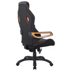 Кресло компьютерное BRABIX Techno Pro GM-003 Черно-серый/оранжевый