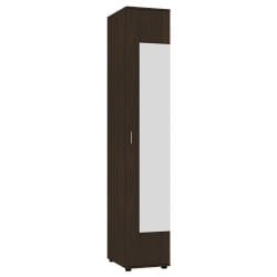 Шкаф распашный Алиса (H1_M) 2230х400х540 ручка скоба 96мм (Венге) Шкаф распашный Алиса (H1_M) 2230х400х540 ручка скоба 96мм (Венге)