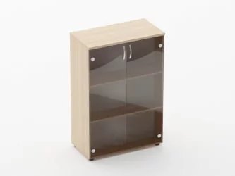 Шкаф средний со стеклом Glassy 6.12.151 Туя Шкаф средний со стеклом Glassy 6.12.151 Туя