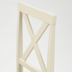 Обеденный комплект Хадсон (стол + 4 стула)/ Hudson Dining Set ivory white (слоновая кость)