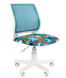 Детский стул CHAIRMAN KIDS 112 white зоопарк/TW-34